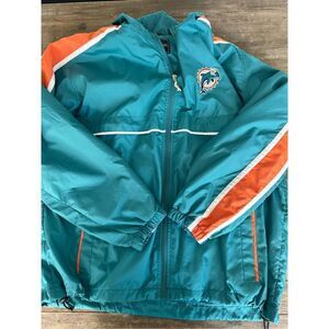 Miami Dolphin Men’s Spotlight full zipper jacket, size L